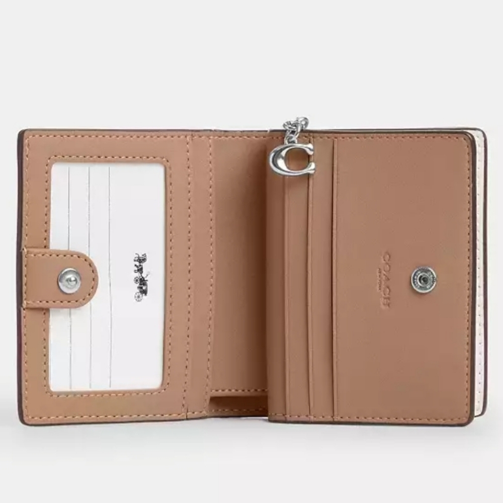 Coach Snap Wallet With Cherry Print CDF19 - Picture 3 of 9